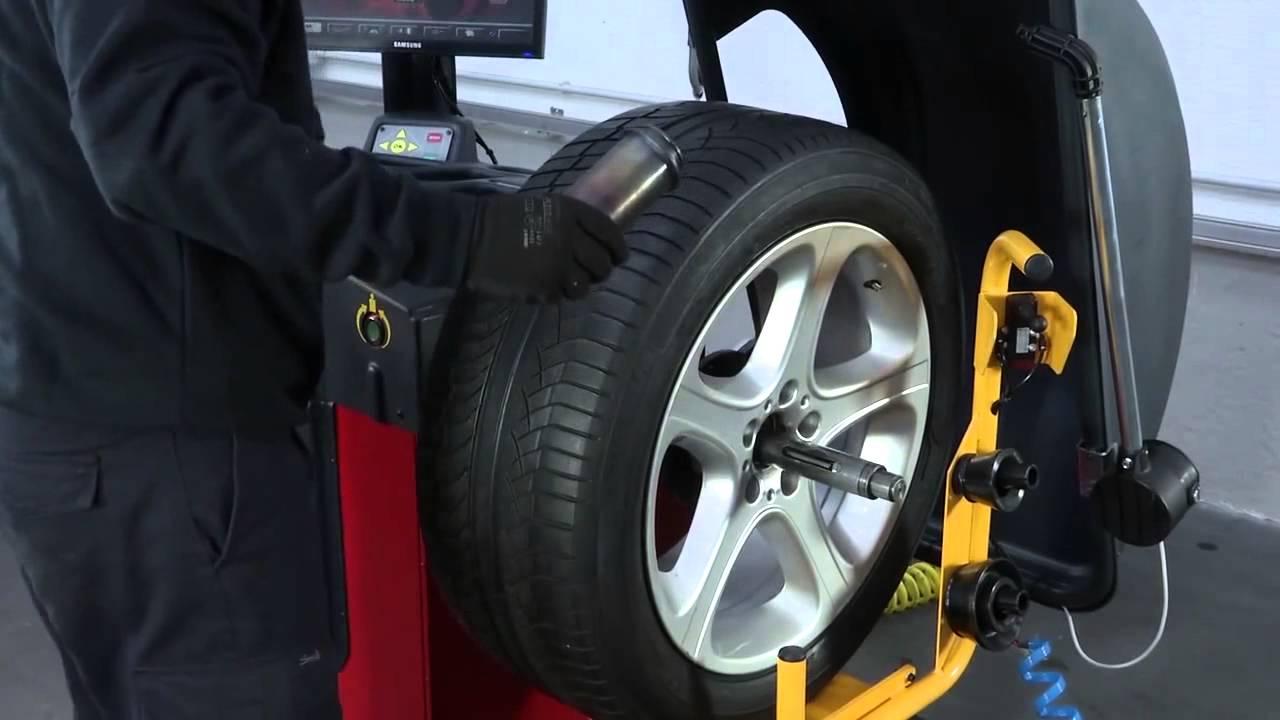Tyres on vehicle